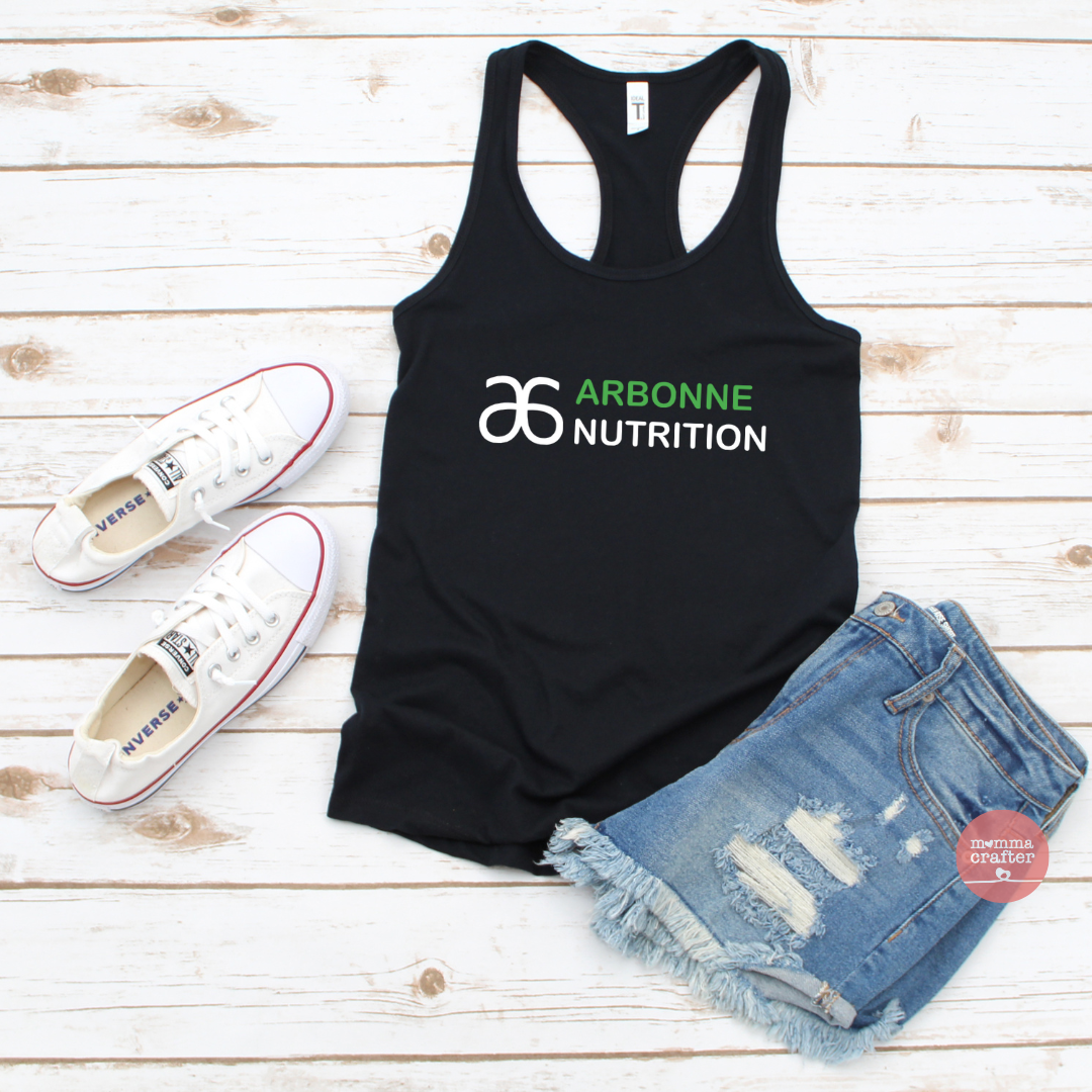 Arbonne Nutrition Racerback Tank Top
