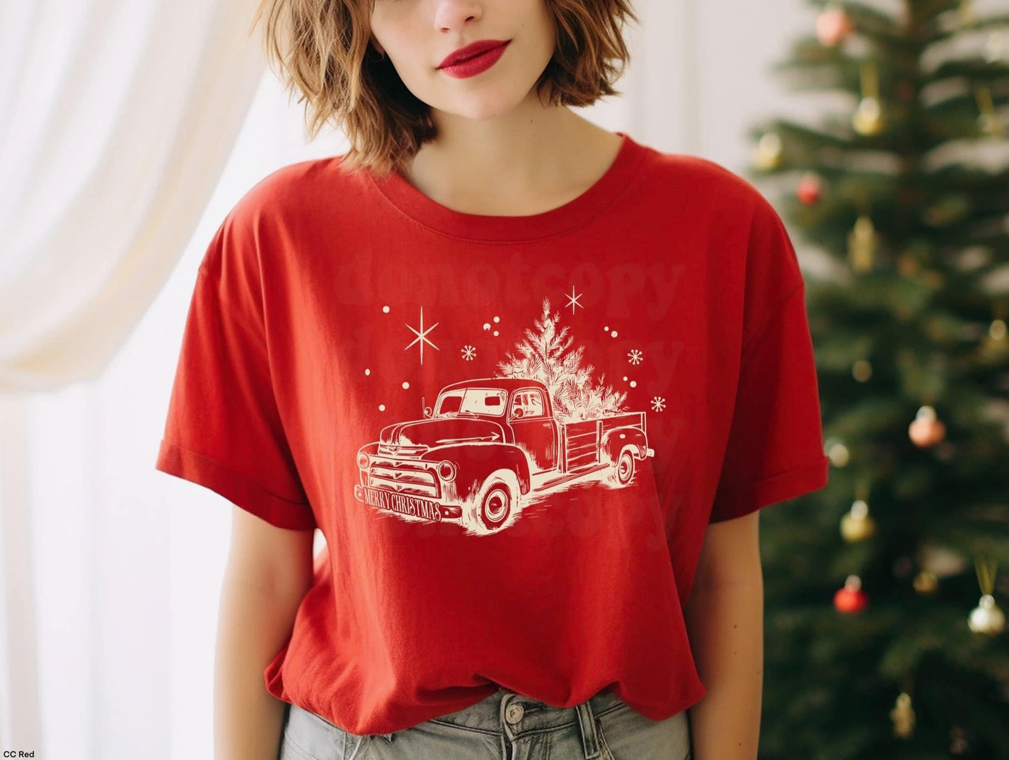 Christmas Truck Tshirt