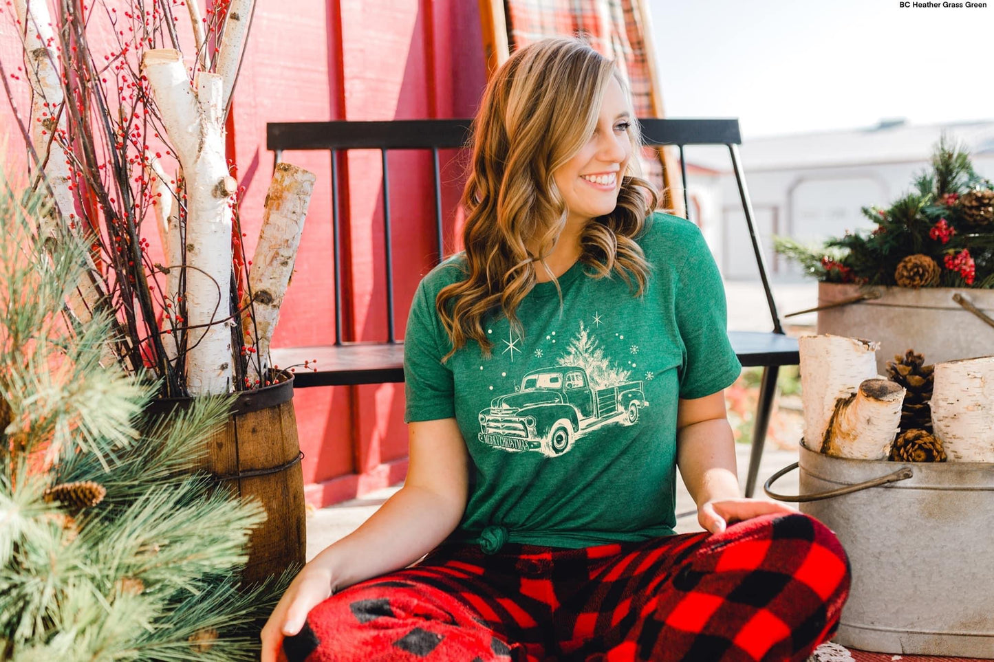 Christmas Truck Tshirt