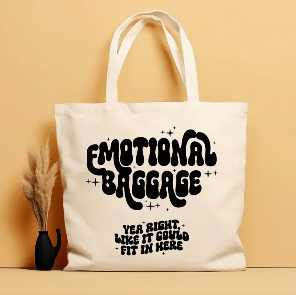 Emotional Baggage XL Tote Bag
