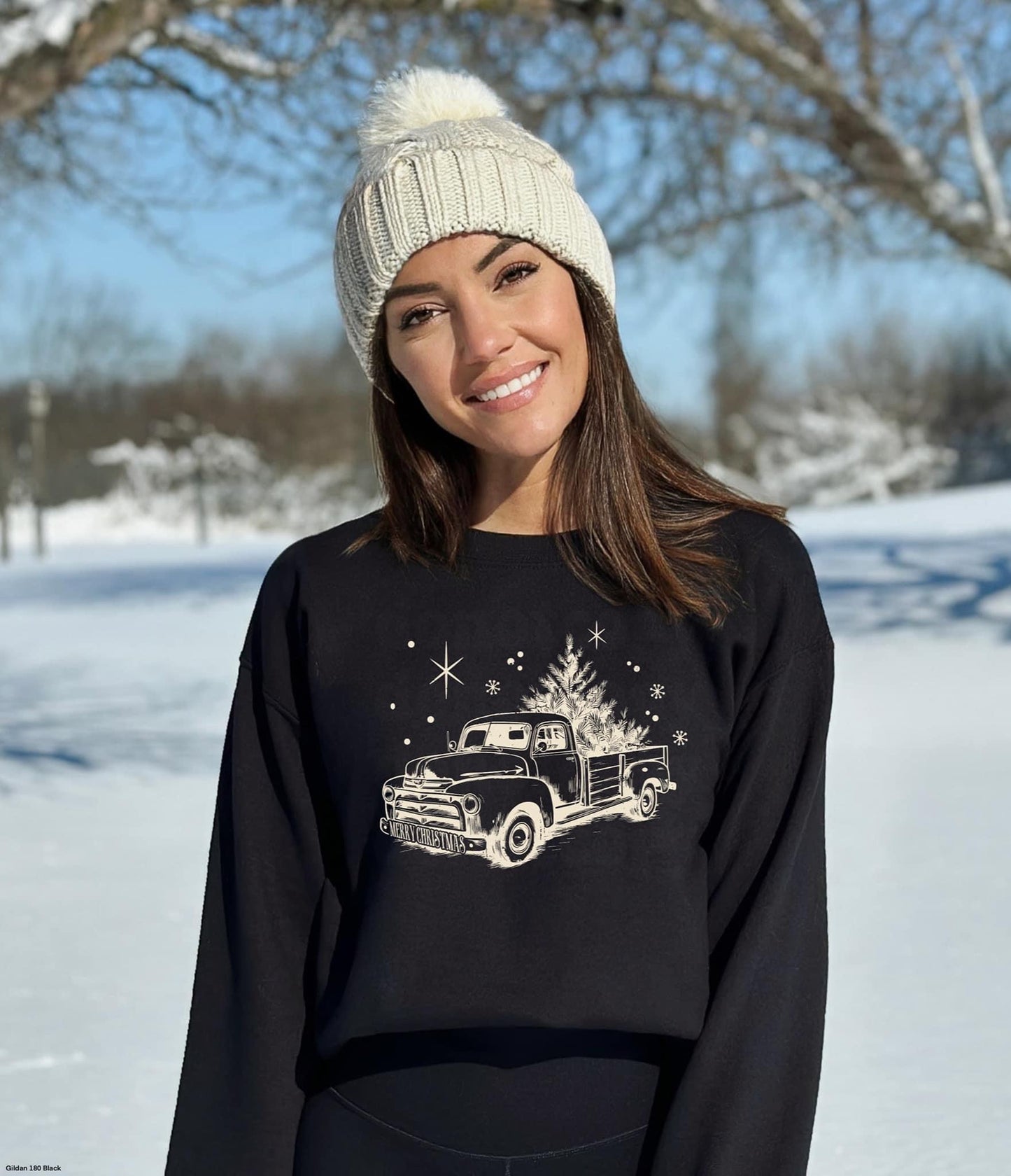 Christmas Truck Crewneck