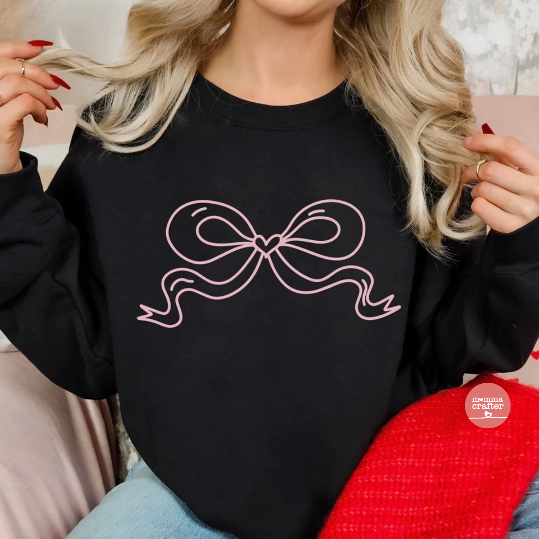 Coquette Bow Crewneck