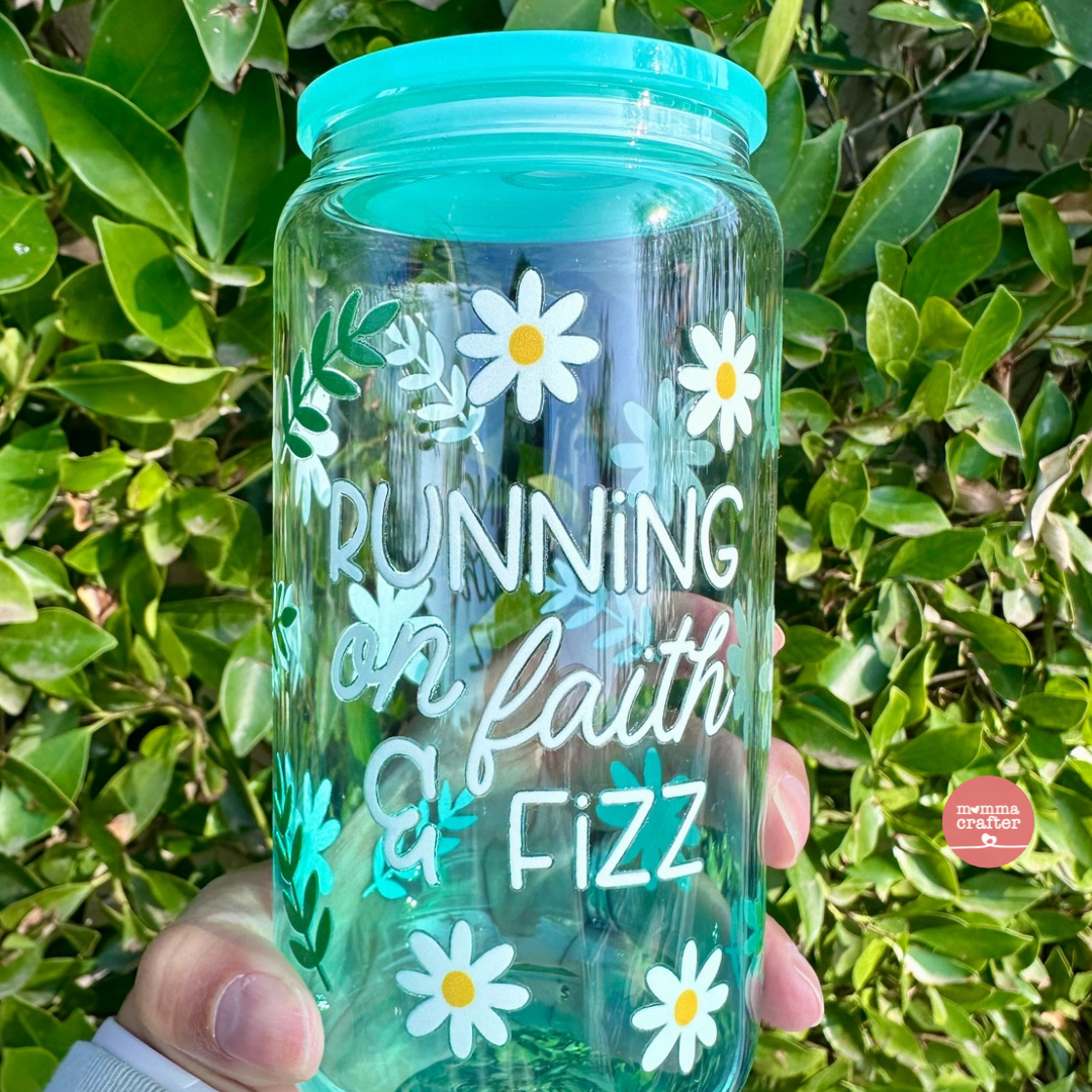 Running on Faith & Fizz Ombré Cup
