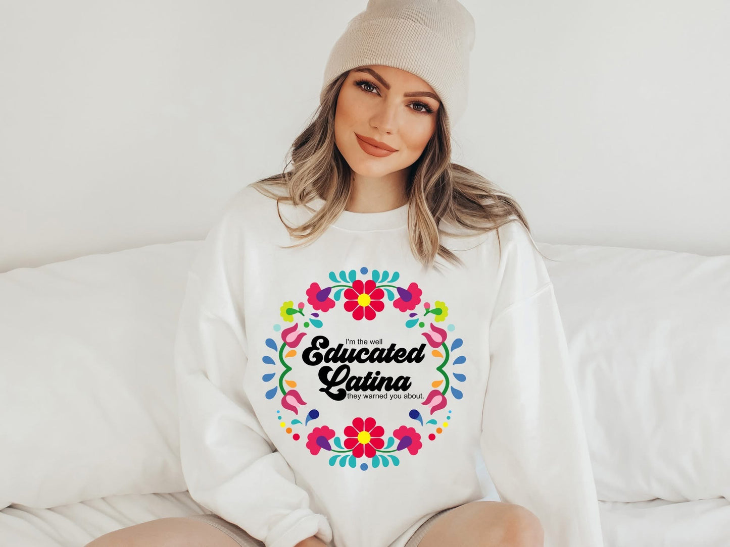 Educated Latina Crewneck