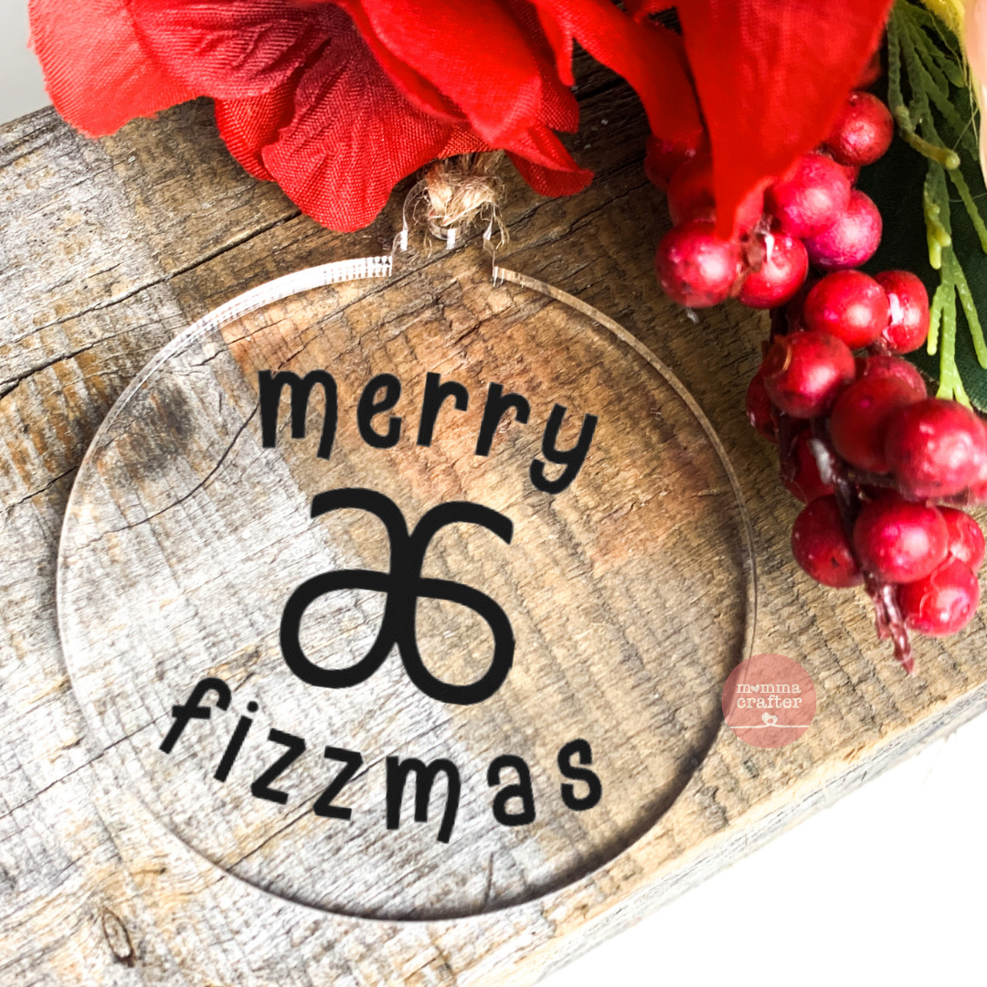 Arbonne Merry Fizzmas Ornament