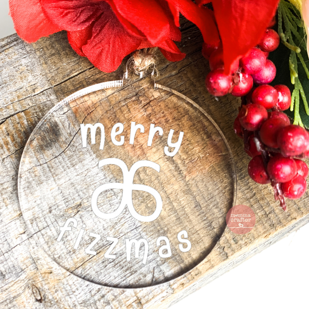 Arbonne Merry Fizzmas Ornament