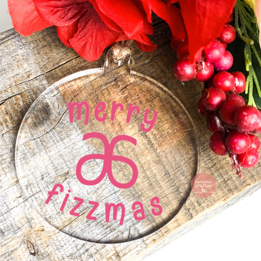 Arbonne Merry Fizzmas Ornament