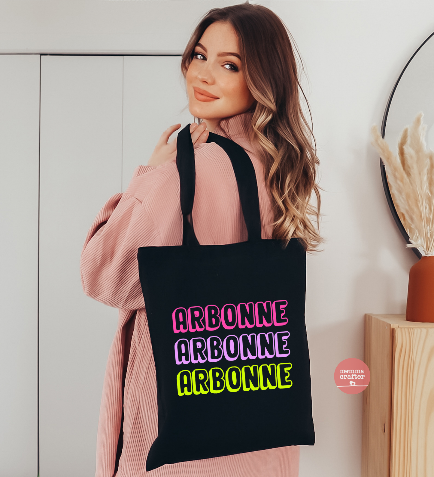 Arbonne Neon Tote Bag