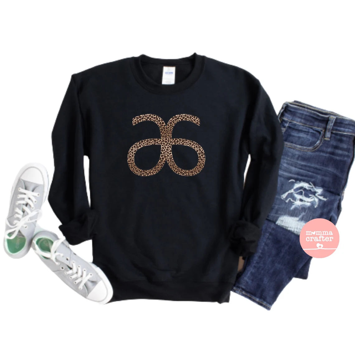 Arbonne Leopard Crewneck