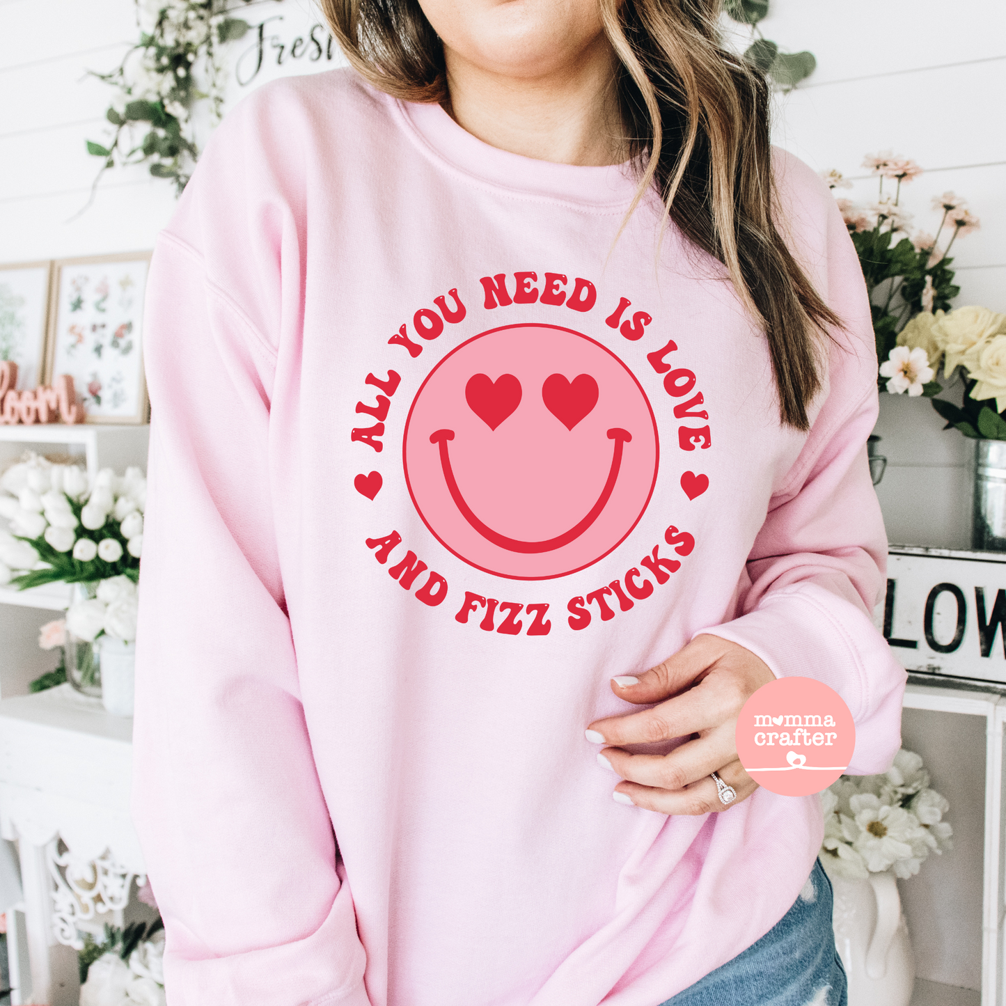 Arbonne Love and Fizz Sweatshirt