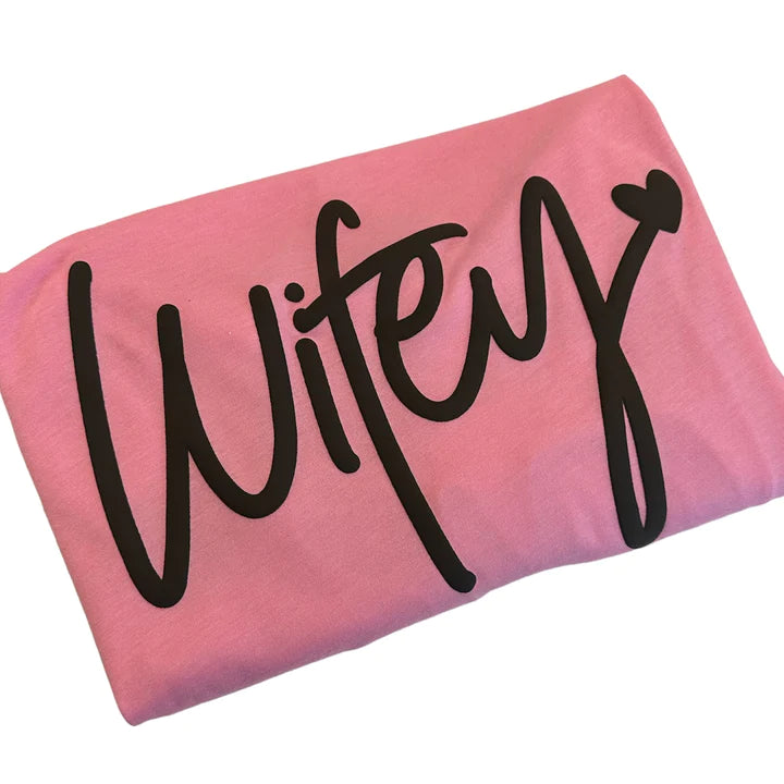 Wifey Puff Print