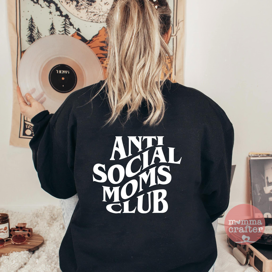 Anti Social Moms Club Hoodie