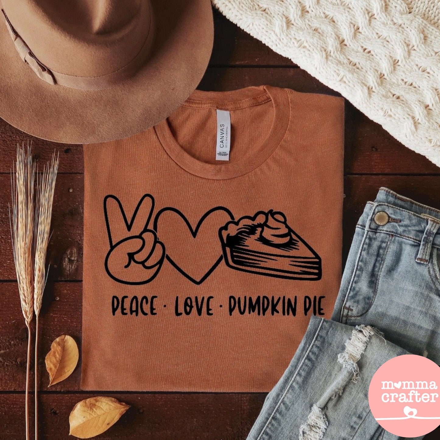 Peace Love Pumpkin Pie