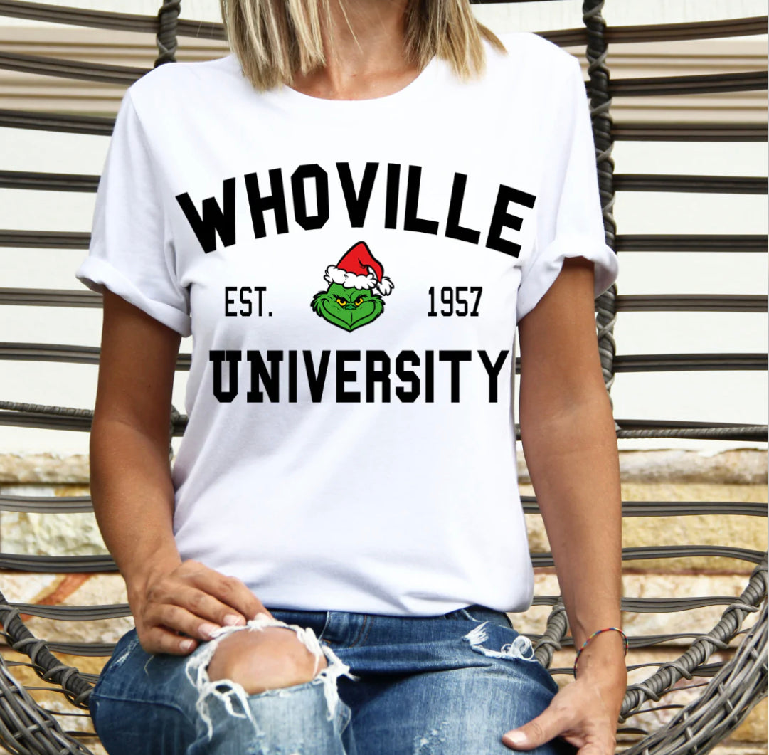Whoville University Tshirt