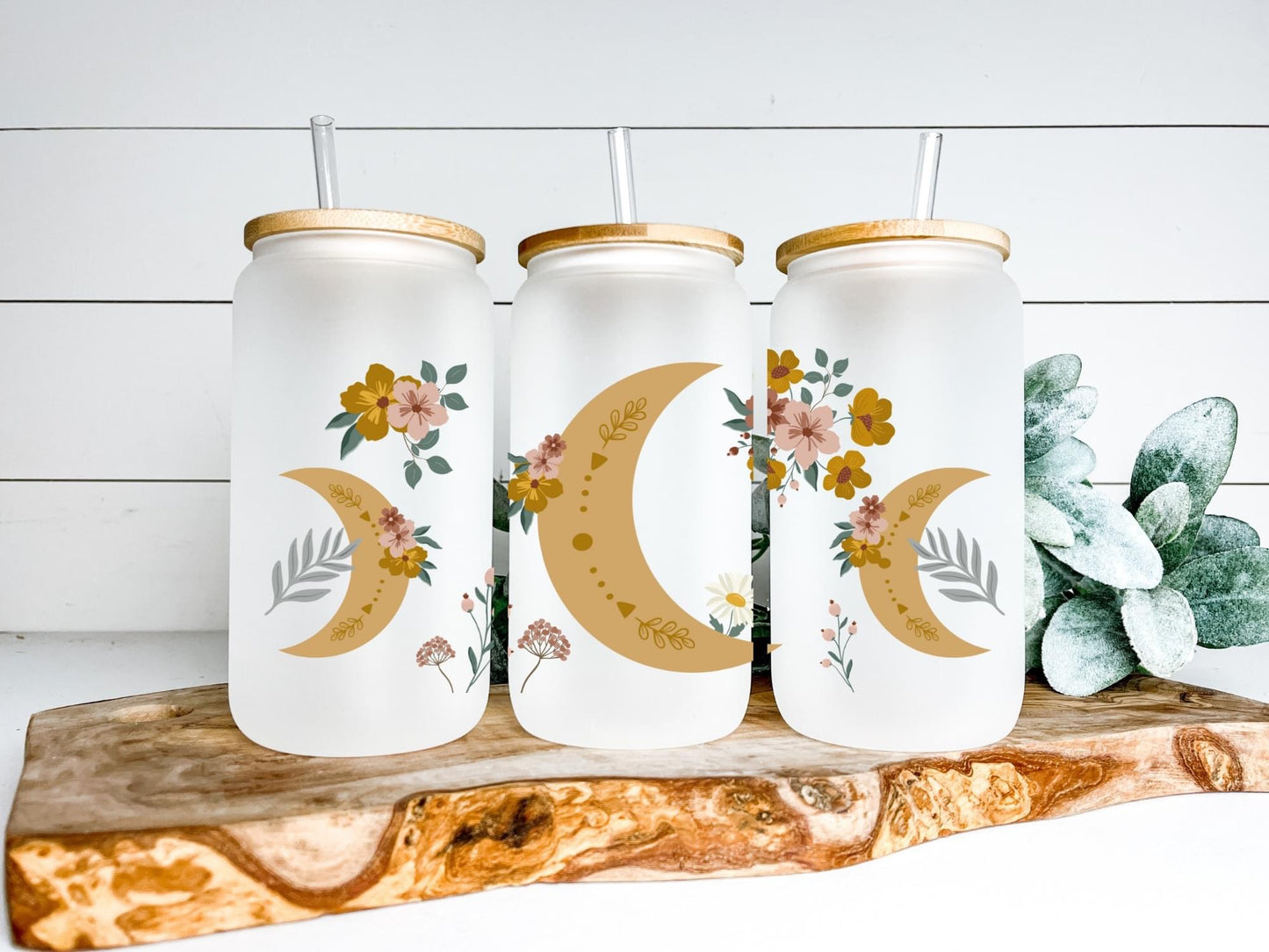Floral Moon 16oz