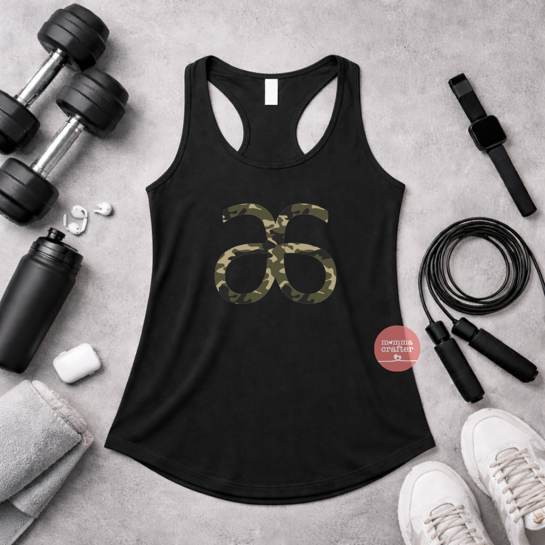 Arbonne Camouflage Tank Top