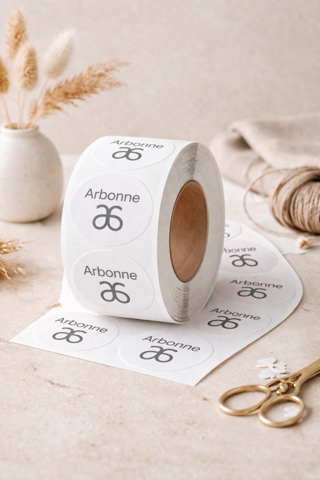 Arbonne 2 inch circle sticker (Qty 100)