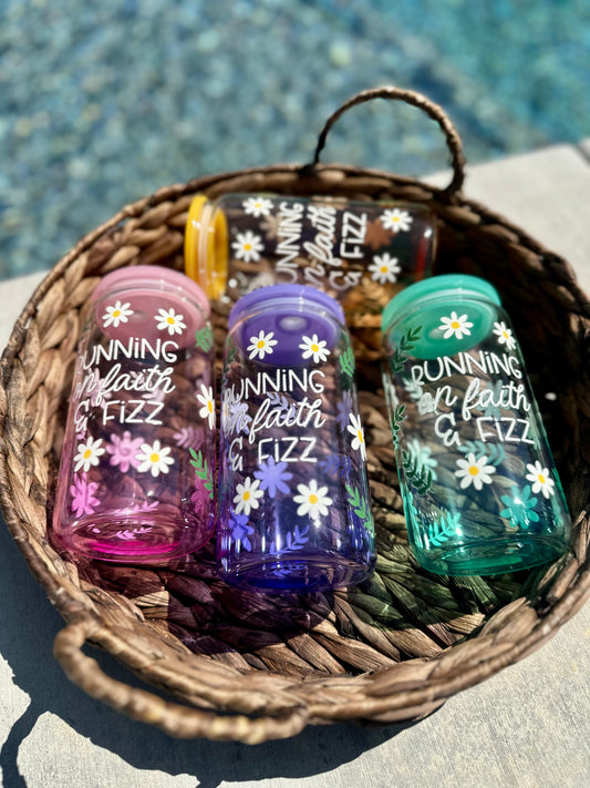Running on Faith & Fizz Ombré Cup