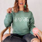 Peace Love Arbonne Sweatshirt