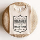 Just Here for the Snacks Superbowl Tshirt (Pick Your Color Tshirt)