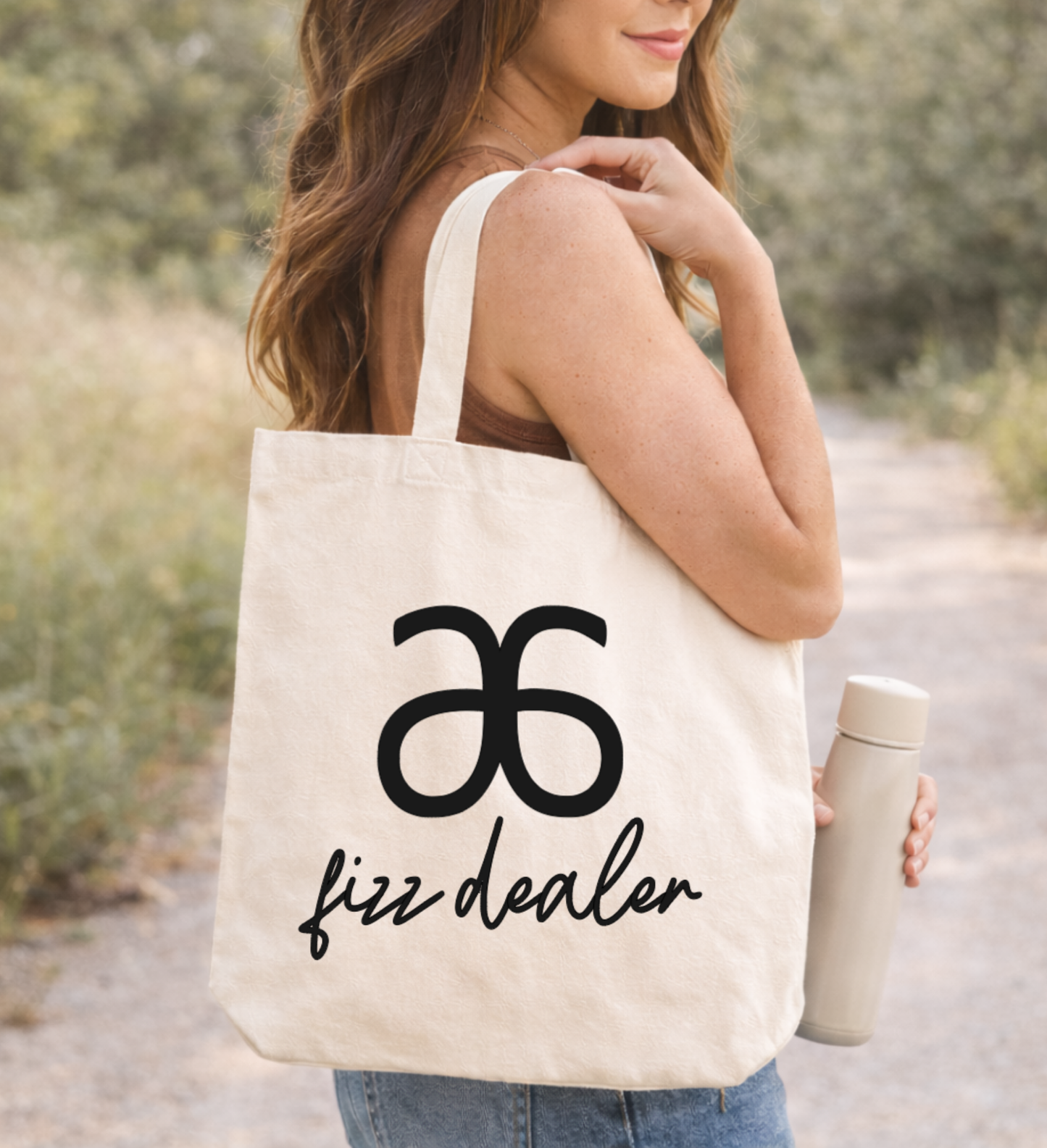 Arbonne Fizz Dealer Natural Tote Bag