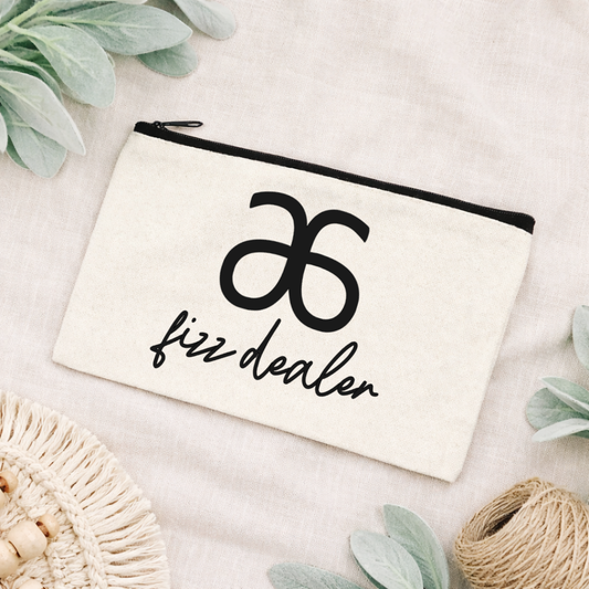 Arbonne Fizz Dealer canvas pouch