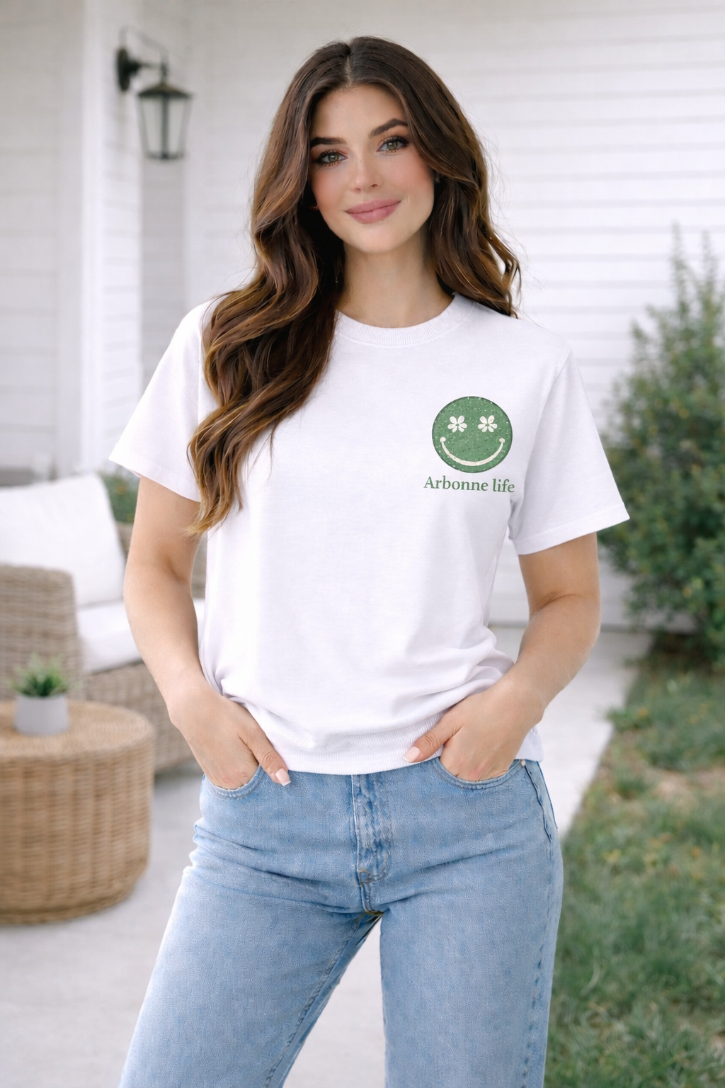 Arbonne Life Pocket Tshirt