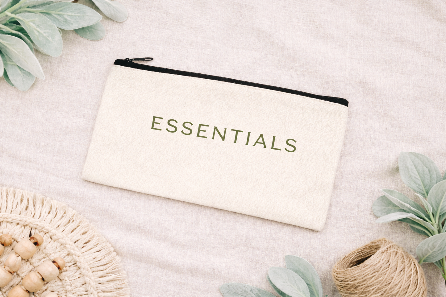Essentials Canvas Pouch