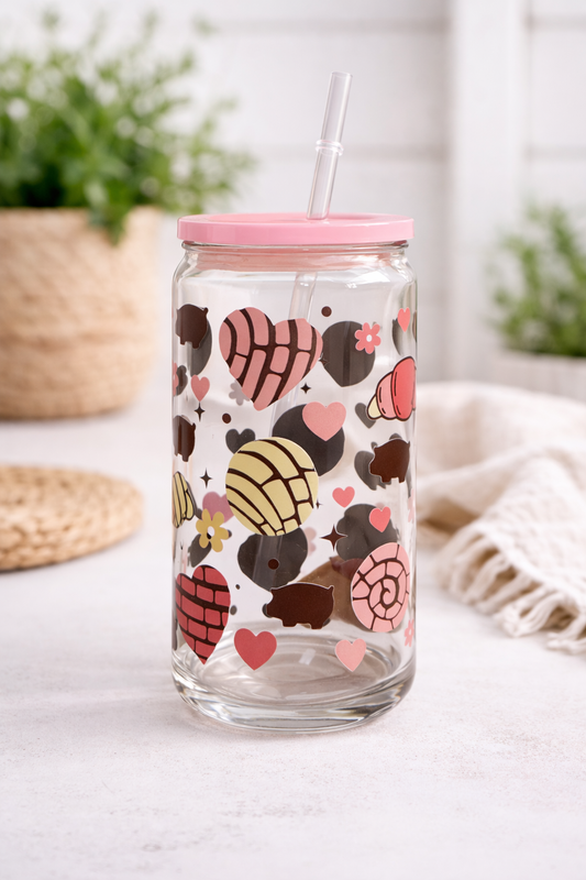 Pan Dulce 16oz Glass Can