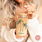 Arbonne Palm Trees 16oz Glass Can