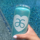 Arbonne Heart Shimmer Glass Can