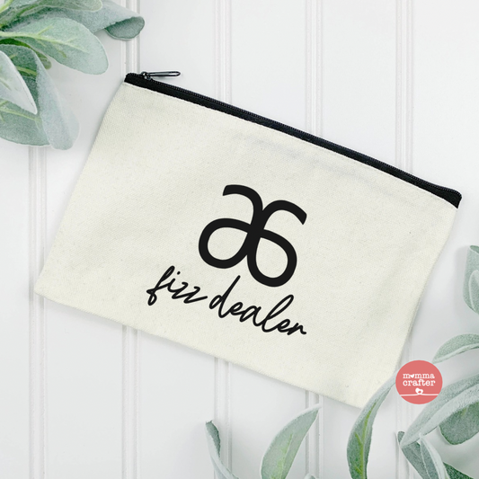 Arbonne Fizz Dealer canvas pouch