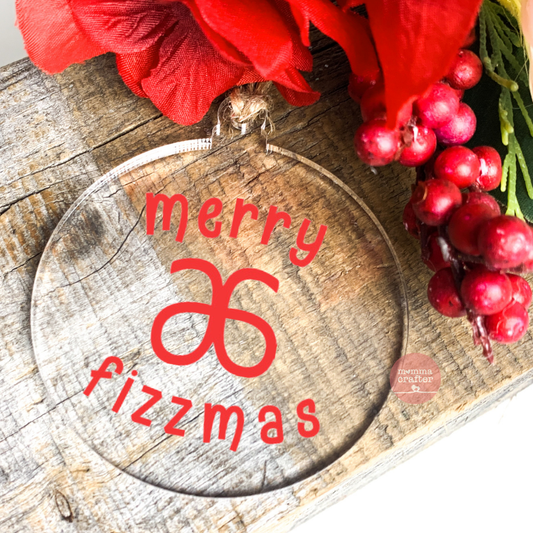 Arbonne Merry Fizzmas Ornament