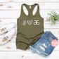 Peace Love Arbonne Racerback Ladies Tank