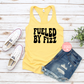 Arbonne Fueled by Fizz Racerback Tank Top