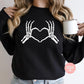 Skellie Heart Hands Sweatshirt