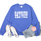 Arbonne Running on Faith and Fizz Sweatshirt