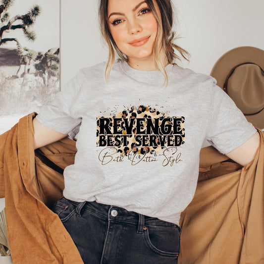 Yellowstone Beth Dutton Cheetah Print T-shirt